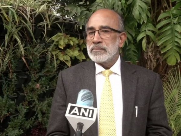 Former Minister of State for Tourism (Independent Charge) KJ Alphons speaking to ANI in New Delhi on Thursday. (Photo/ANI)