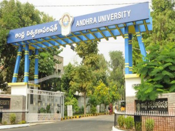 Visual of Andhra University (Photo/ANI)