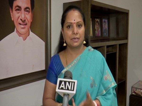 TRS leader and MLC K Kavitha. (File photo)