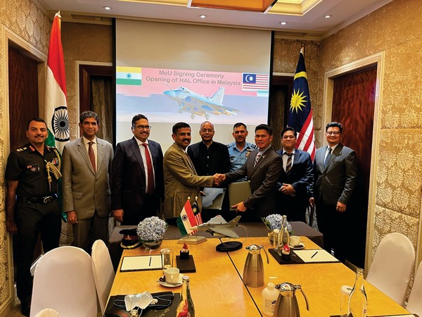 Hindustan Aeronautics Limited (HAL) signed an MoU for establishing an office in Kuala Lumpur, Malaysia 