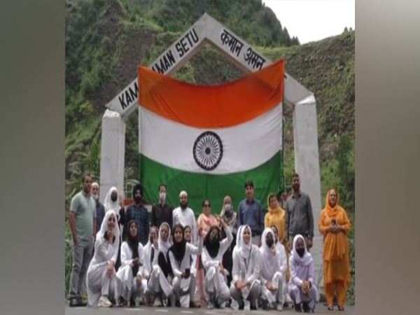 NCC cadets of Baramulla women college visit Kaman Post (FilePhoto/ANI)