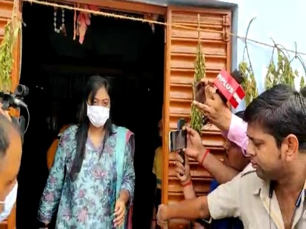 TMC Birbhum District President Anubrata Mondal's daughter Sukanya Mandol (Photo:ANI)