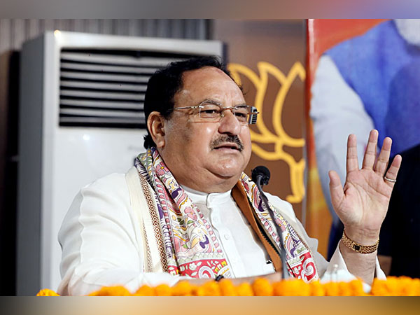 BJP national president JP Nadda (ANI Photo/Office of JP Nadda Twitter)