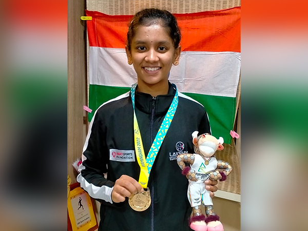 Commonwealth Games 2022 gold medallist Sreeja Akula (Image: DSF)