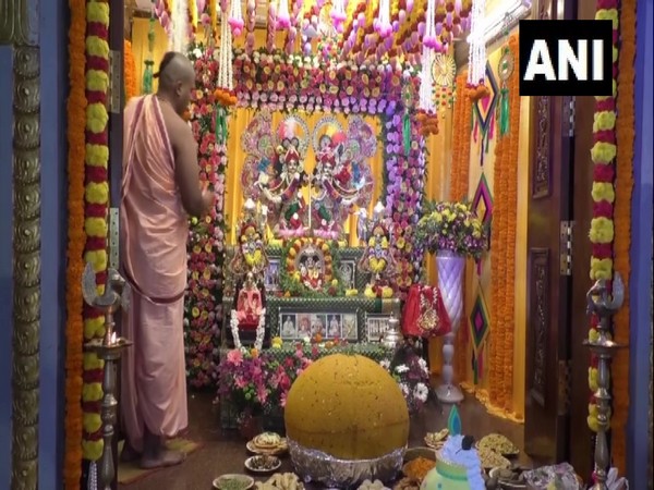 ISKCON temple in Karnataka's Hubli (Photo Credit: ANI)