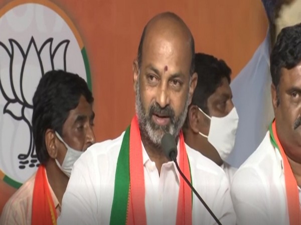 Telangana Bharatiya Janata Party Chief Bandi Sanjay Kumar (Photo/ANI)
