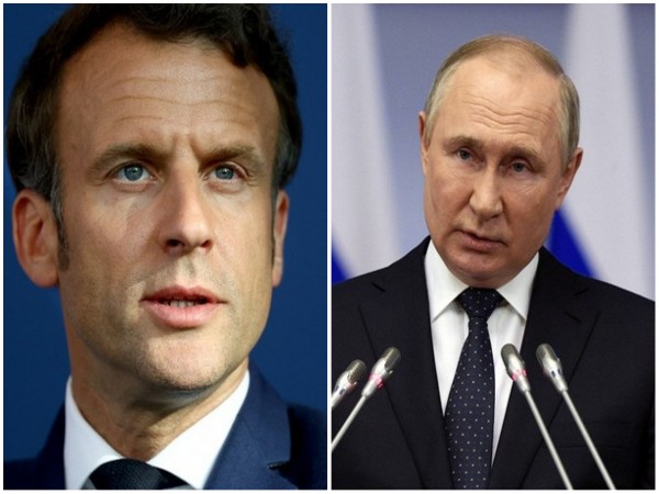 French President Emmanuel Macron and Russian President Vladimir Putin (File Image)