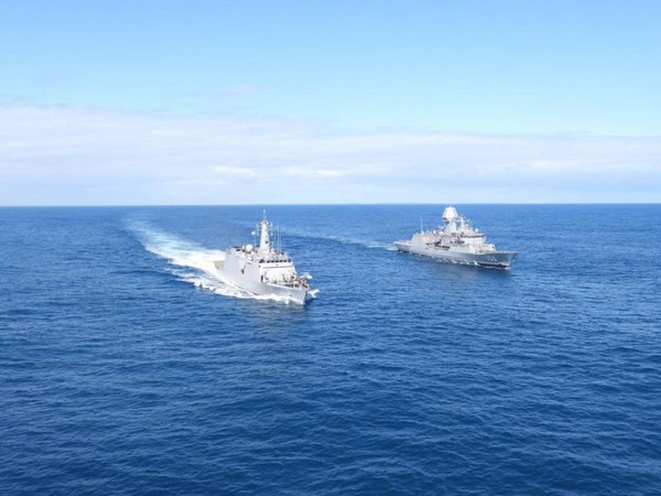 Maritime Partnership Exercise between the navies of India and Australia concludes.