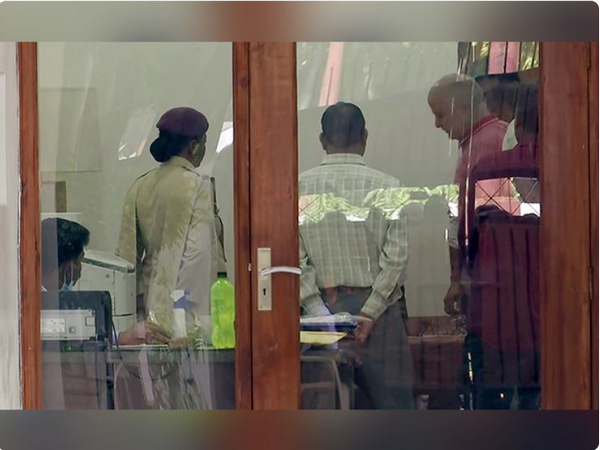 A visual from the CBI raids on Delhi Dy. CM Manish Sisodia's residence (Photo/ANI) 