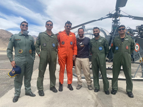 Indian Air Force rescues Israeli national mountaineer in Ladakh