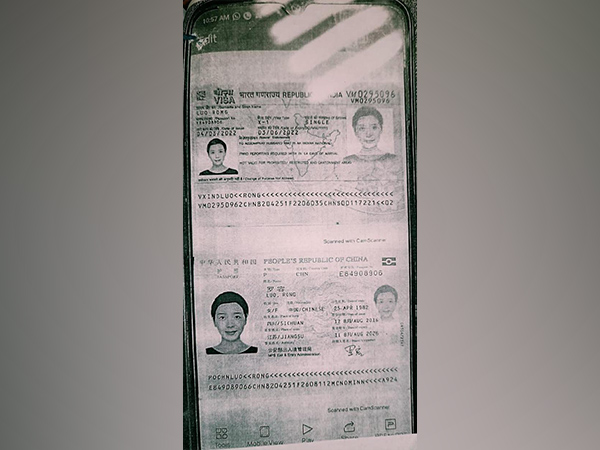 Pasport of Chinese nationals (Photo Credit: ANI)