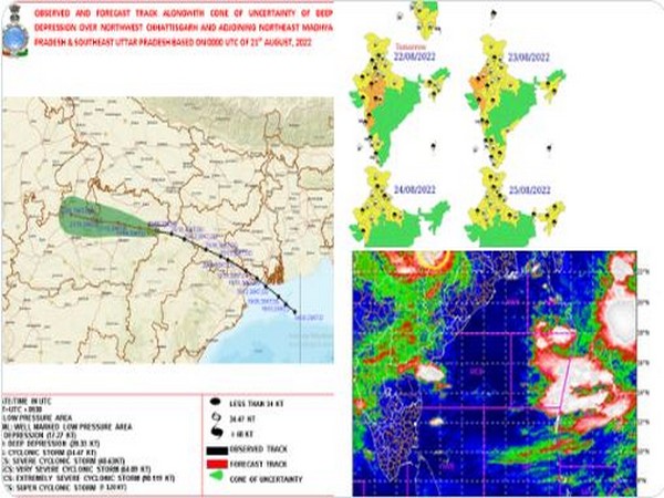 Graphs and pictures depicting the deep curve( twitter@Indiametdept)