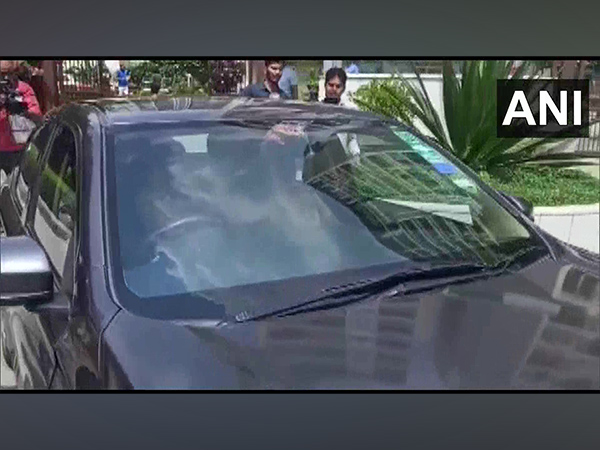 Woman arrested for misbehaving with security guard in Noida (Photo:ANI)