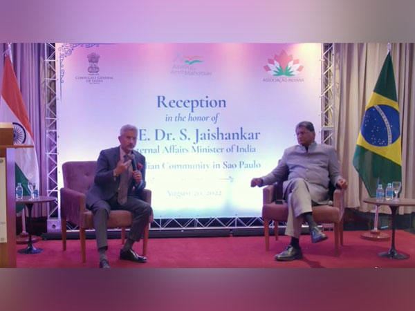 External Affairs Minister S Jaishankar at an Indian community event in Brazil 