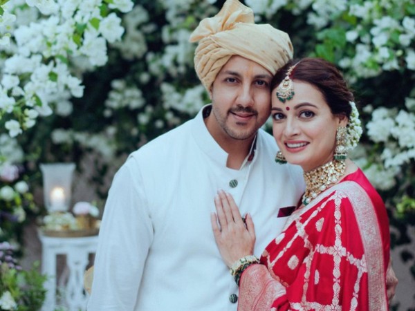 Dia Mirza & Vaibhav Rekhi (Image Source: Instagram)