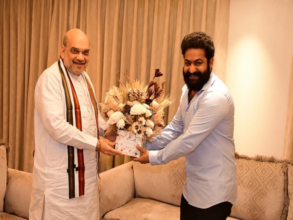 Union Home Minister Amit Shah, Telugu actor Jr NTR