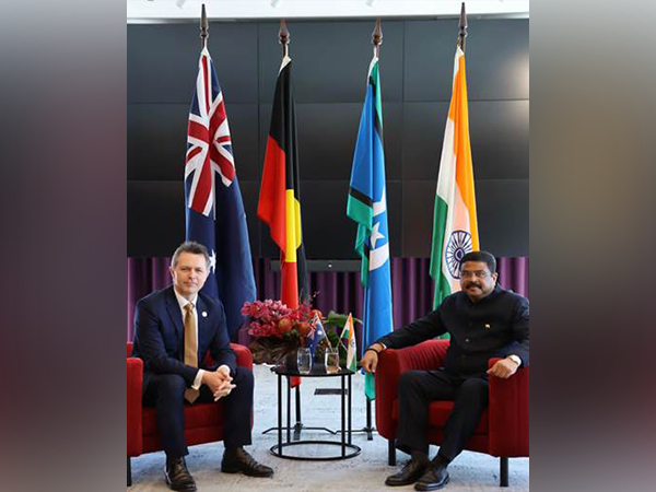 Union Minister Dharmendra Pradhan holds bilateral meetings with Australian Counterpart Jason Clare (Picture credit: PIB)
