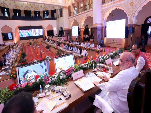 Union Home Minister Amit Shah chairs 23rd Central Zonal Council meeting (Photo:Twitter/Amit Shah)