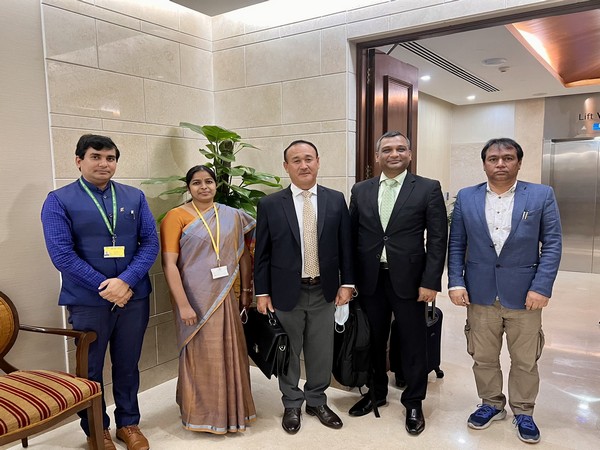 BIMSTEC Secretary General Tenzin Lekphell arrives in New Delhi (Photo Credit: Twitter @Arindam Bagchi)