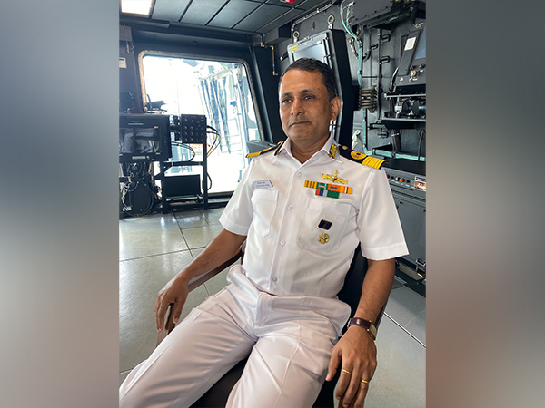Commanding officer of IAC Vikrant, Commodore Vidhyadhar Harke 