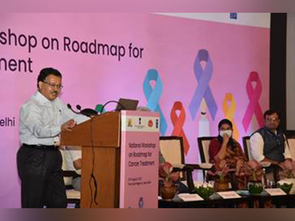 Union Health Secretary Rajesh Bhushan addresses national workshop on 'Roadmap for Cancer Treatment' (Picture credit: PIB)