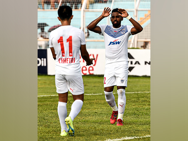 Sunil Chhetri and Roy Krishna (Photo: Indian Super League/ Twitter)