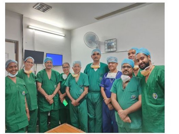 Team of Heart Transplant Surgeons, Cardiac Anesthetist and Supportive Staffs (Picture Courtesy: RML hospital)
