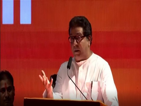 MNS chief Raj Thackeray in Mumbai (Photo/ANI)