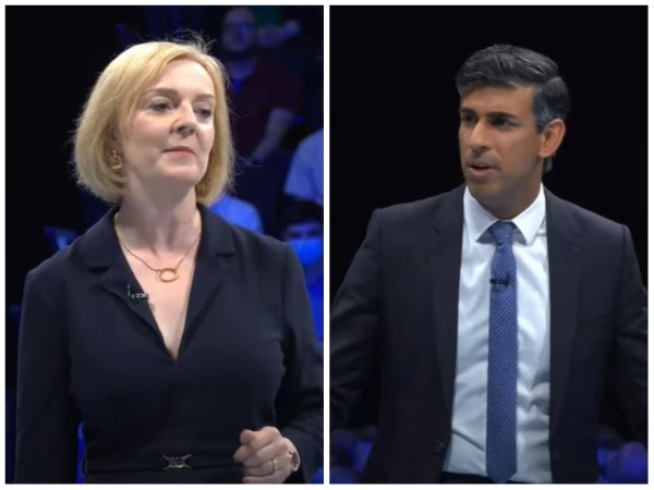 Tory Leadership candidates, Liz Truss and Rishi Sunak