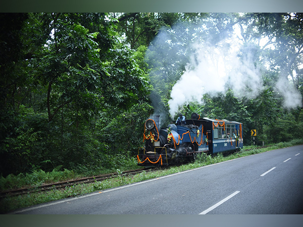 Toy train in Darjeeling (Photo/ANI)