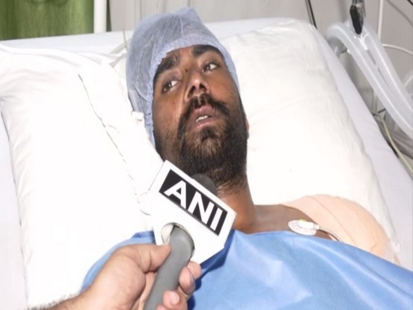 Captured terrorist Tabarak Hussain. (ANI/photo)