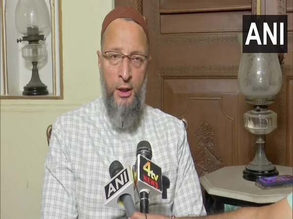 AIMIM chief Asaduddin Owais (Photo credit: ANI)