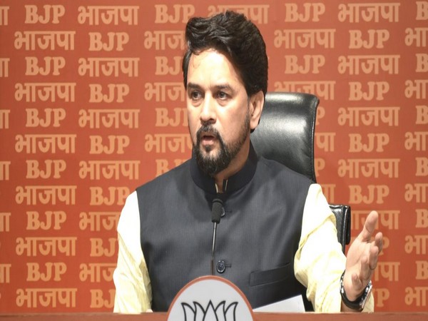 Union Minister Anurag Thakur (Photo:ANI)