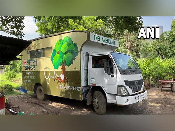 Tree ambulance in Indore, MP (Photo Credit: ANI)