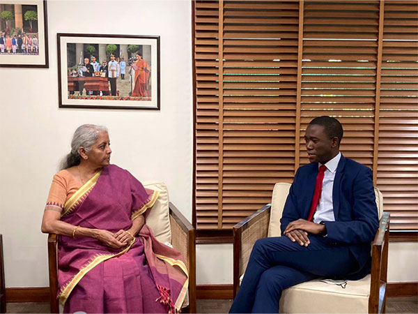 Nirmala Sitharaman meets US Treasury Deputy Secretary (Image Credit: Twitter/@FinMinIndia)