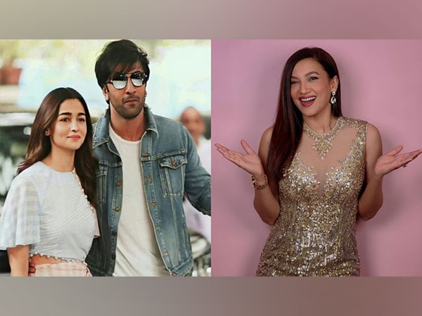 Gauahar Khan, Ranbir Kapoor and Alia Bhatt (Image source: Twitter)