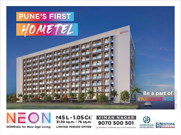 Horizon Developers launch Pune's First HOMEtel in the heart of Pune City - NEON