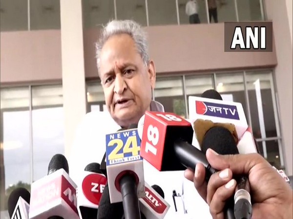 Rajasthan Chief Minister Ashok Gehlot (Photo/ANI)
