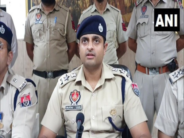 Gaurav Toora, SSP, Mansa (Photo:ANI)