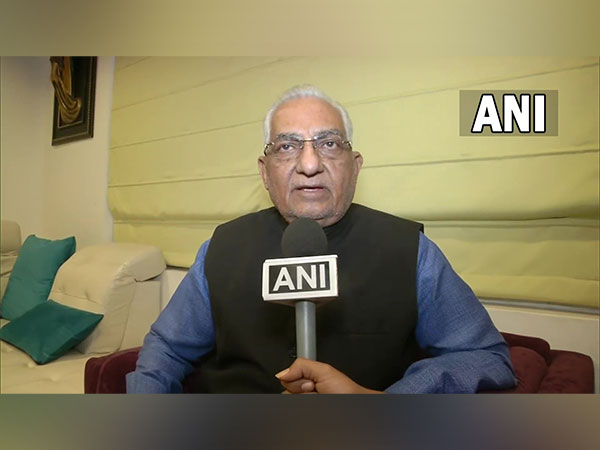 M A Khan, former Congress Rajya Sabha MP (Photo/ANI)