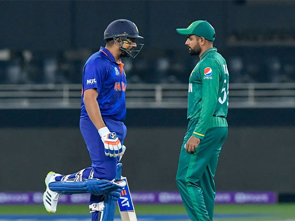 India Captain Rohit Sharma and Pakistan Captain Babar Azam (Photo/ANI)