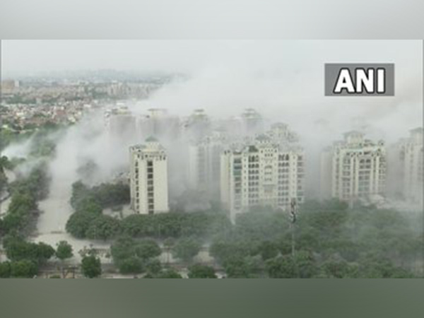 Visuals from  demolition site (Photo/ANI)