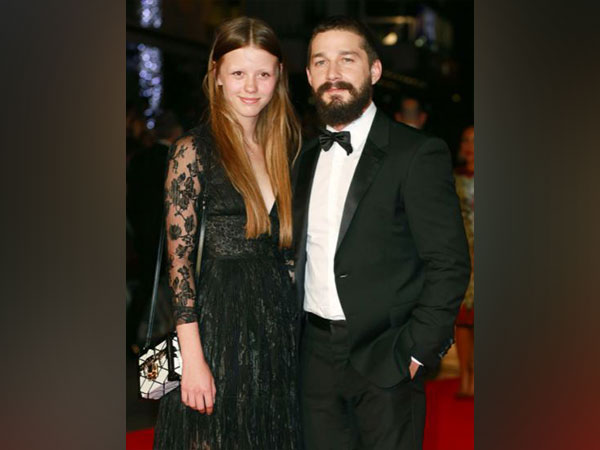 Mia Goth, Shia LaBeou (Image source: Instagram)