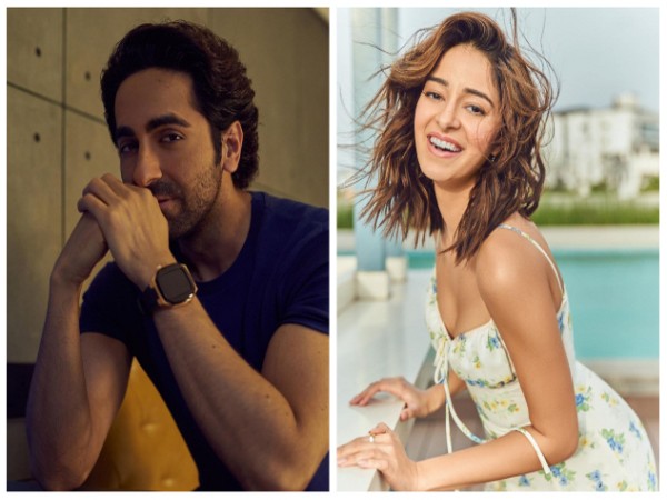 Ayushmann Khurrana and Ananya Panday (Image source: Instagram)