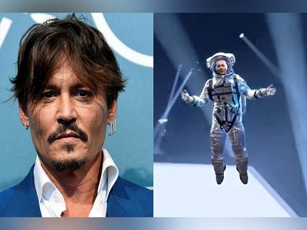 Johnny Depp at 2022 VMAs (Image source: Twitter)