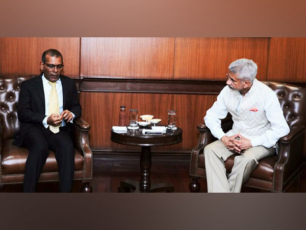 External Affairs Minister (EAM) S Jaishankar held talks with Maldives Speaker Mohamed Nasheed in New Delhi on Monday.