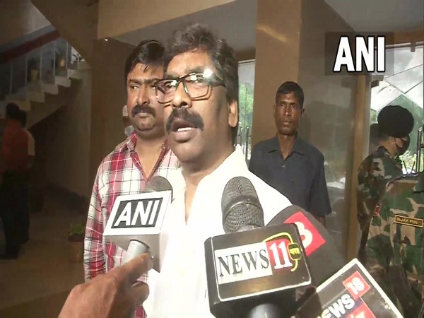 Jharkhand Chief Minister Hemant Soren (Photo:ANI)
