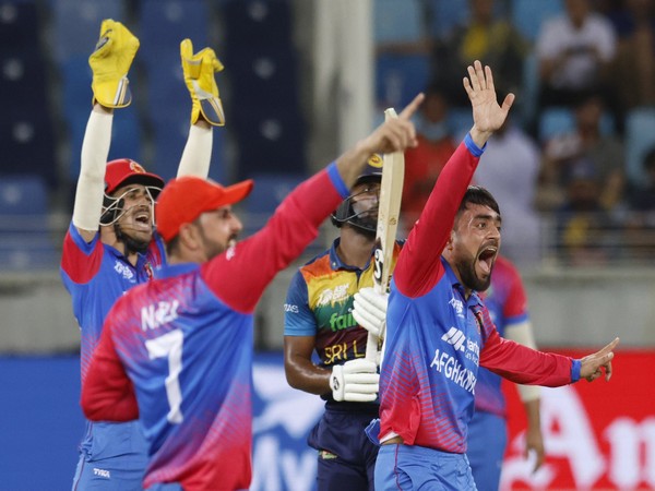 Afghanistan players including Rashid Khan (Photo: ACB/ Twitter)