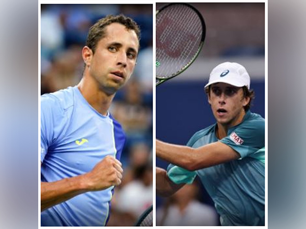 Brandon Holt and Daniel Elahi Galan (Credit: Twitter@usopen)