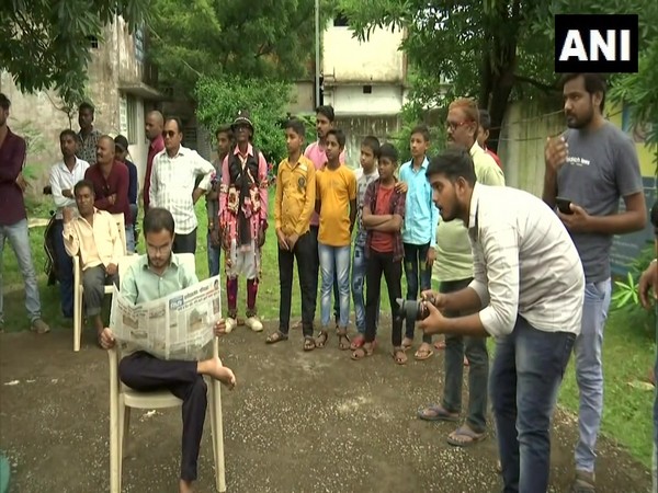 Tulsi Village in Raipur turns into a YouTubers' hub, with a large number of locals creating content for YouTube. (ANI/photo)